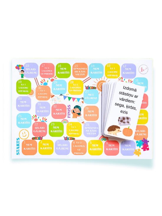 GALDA SPĒLE "VALODAS CEĻOJUMS"